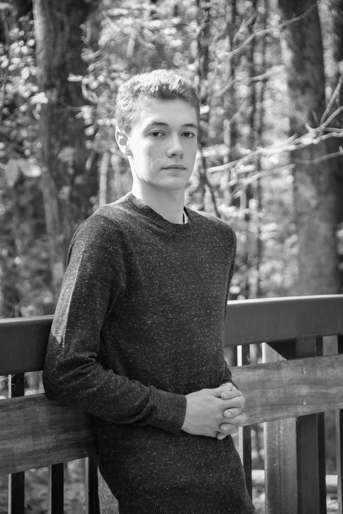 Professional senior portrait session by Photos by B4