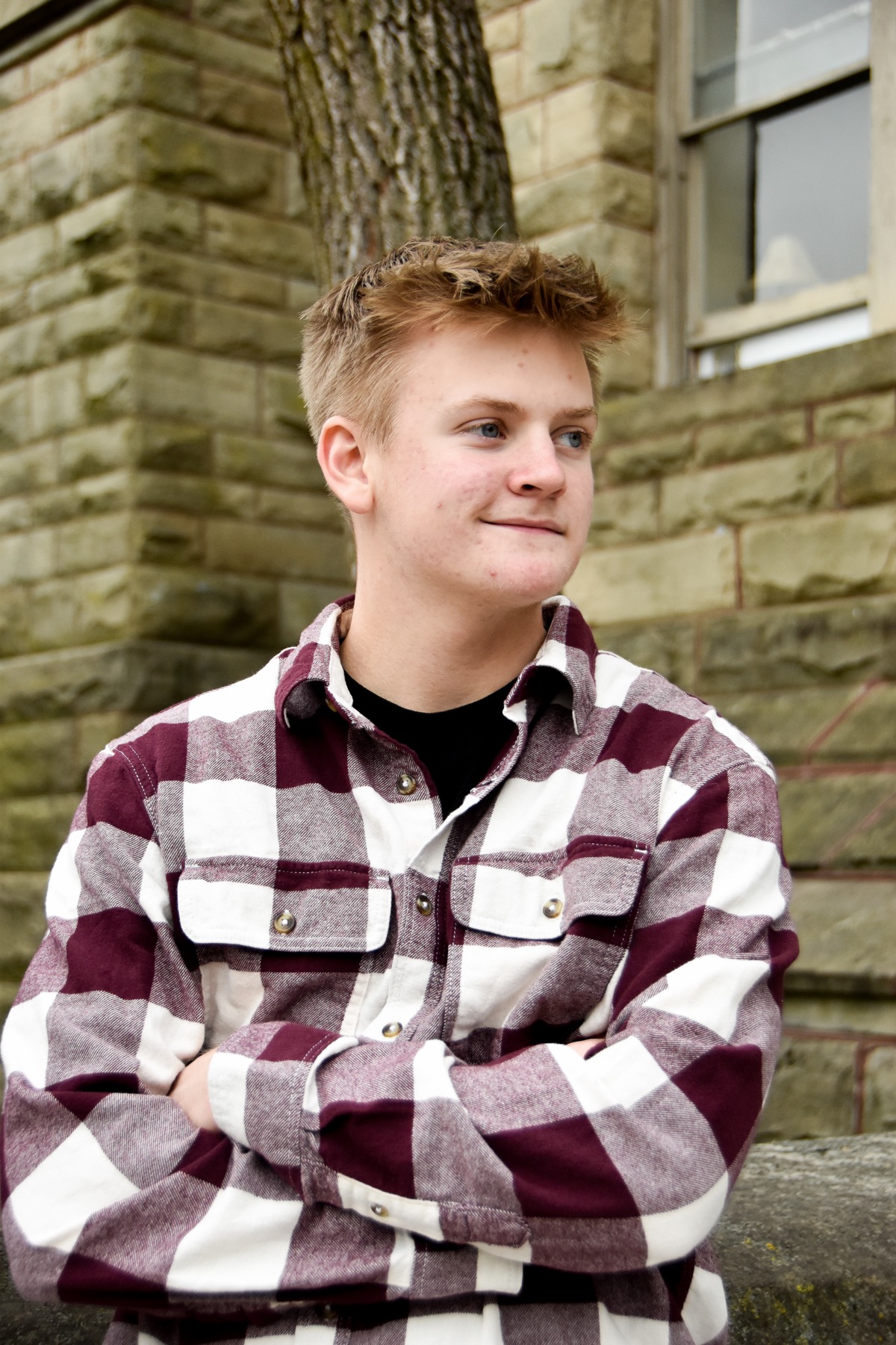 Professional senior portrait session by Photos by B4